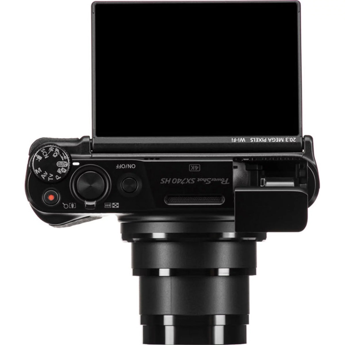 PowerShot SX740 HS 20.3MP Digital Camera Black with 64GB Memory card