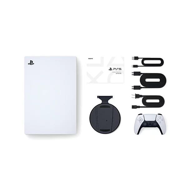 2023 Newest PlayStation_PS5 Gaming Console Digital-Version W/ Silicone Controller wrap Skin