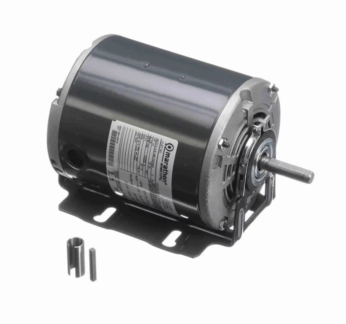 Marathon Motors MS126 S126 1/4  (1 speed) 115V 1800 RPM ODP 48Z Frame Resilient Base Blower Motor