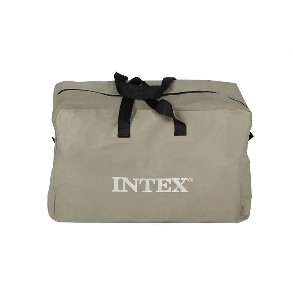 Intex 5 Person Fishing craft Set w/2 Oars & Eight Speed Trolling Motor
