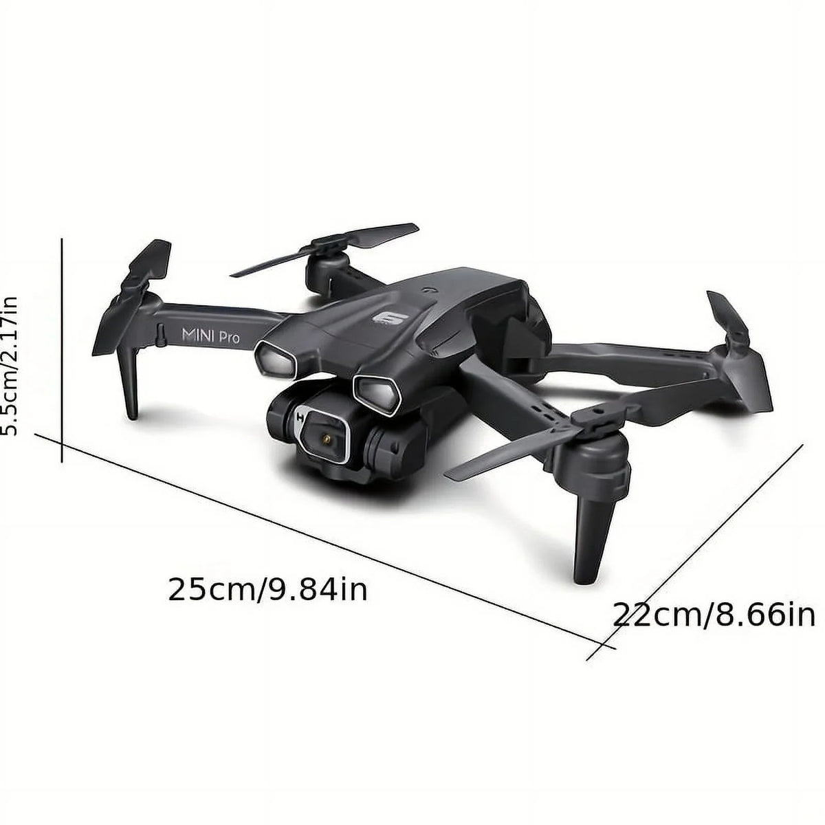 New H66 Drone High-definition Dual-camera Aerial Photography WIFI Connection APP Control One-button Return Flight Headless Mode Remote Control Quadcopter