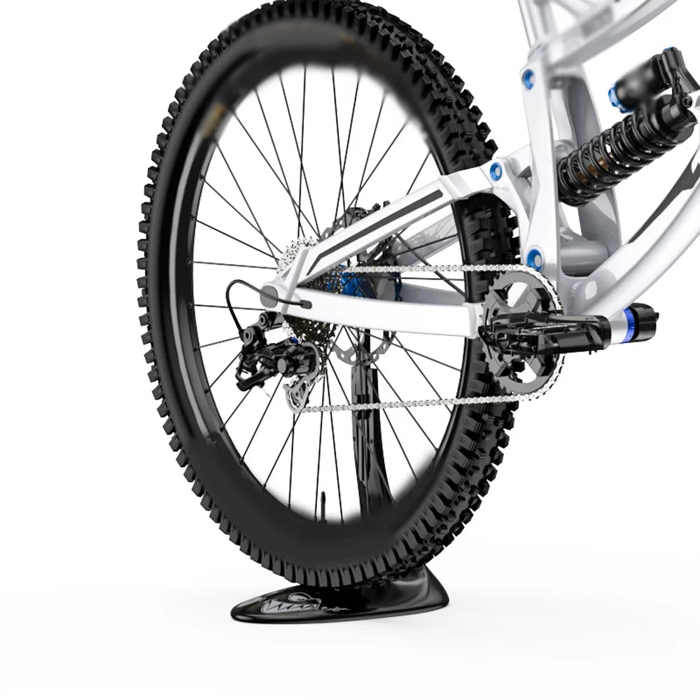 Bike Floor Type Parking Rack Hub Mount Stand Height Adjustable for MTB Mountain Road Bike