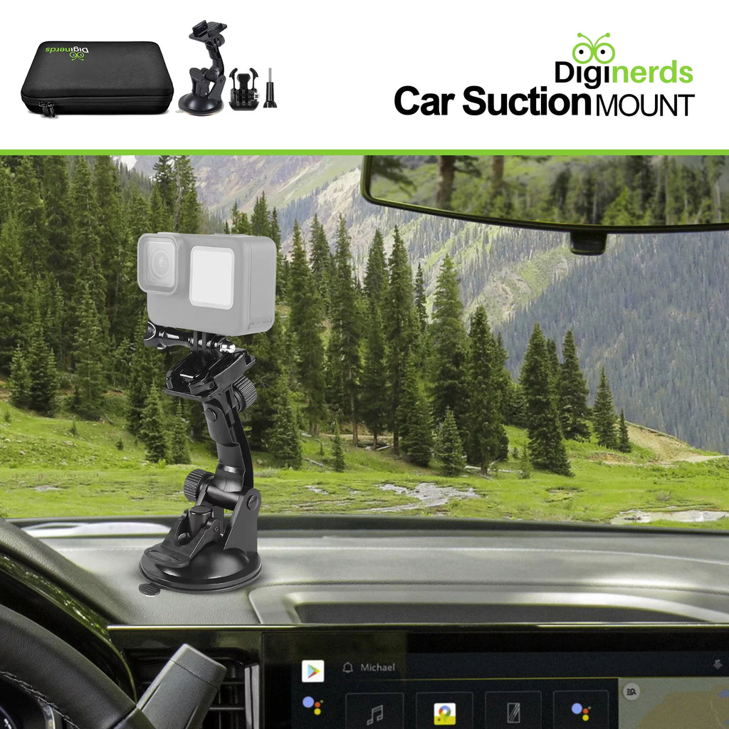 DiGiNerds - 50-in-1 Action Camera Accessory Kit, matching for GoPro, Fusion, Insta360, DJI, AKASO
