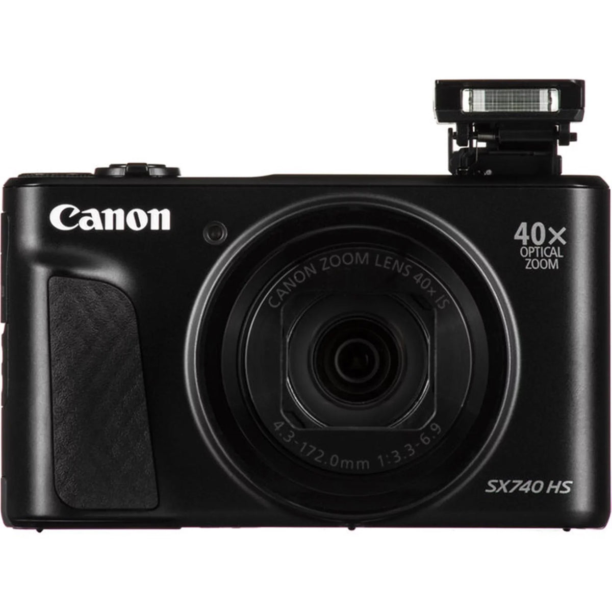 PowerShot SX740 HS 20.3MP Digital Camera Black with 64GB Memory card