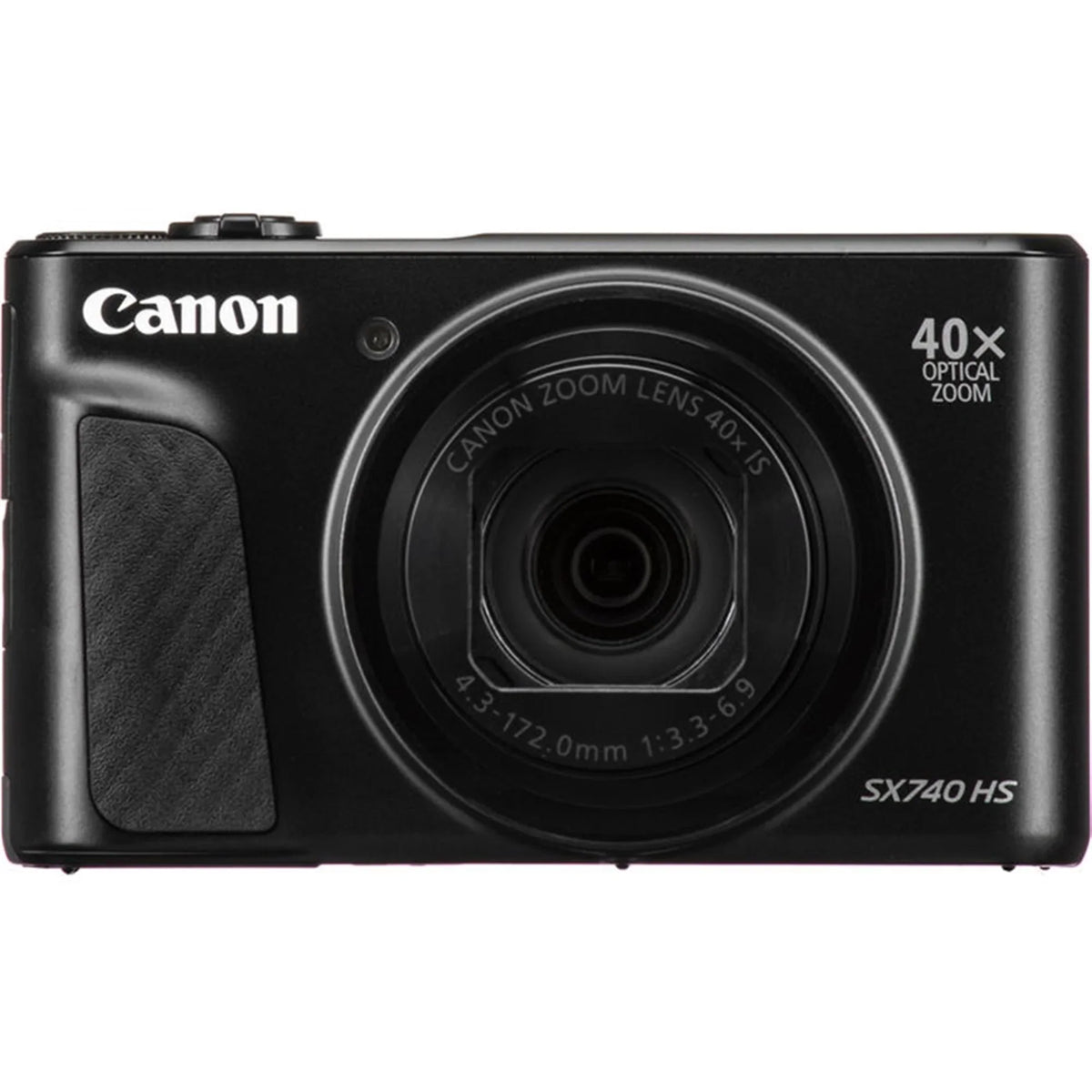 PowerShot SX740 HS 20.3MP Digital Camera Black with 64GB Memory card