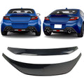 Ikon Motorsports Roof + Trunk Spoiler suitable With 2022-2023 Subaru BRZ  GR86, Painted D4S Crystal Black Silica/Raven Pearl ABS IKON Style Rear Window Visor Wing + TRD Style Trunk Spoiler