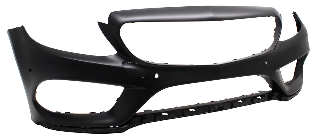 CAPA For 2017-2018 C43 AMG Bumper protector Front Primed MB1000491C