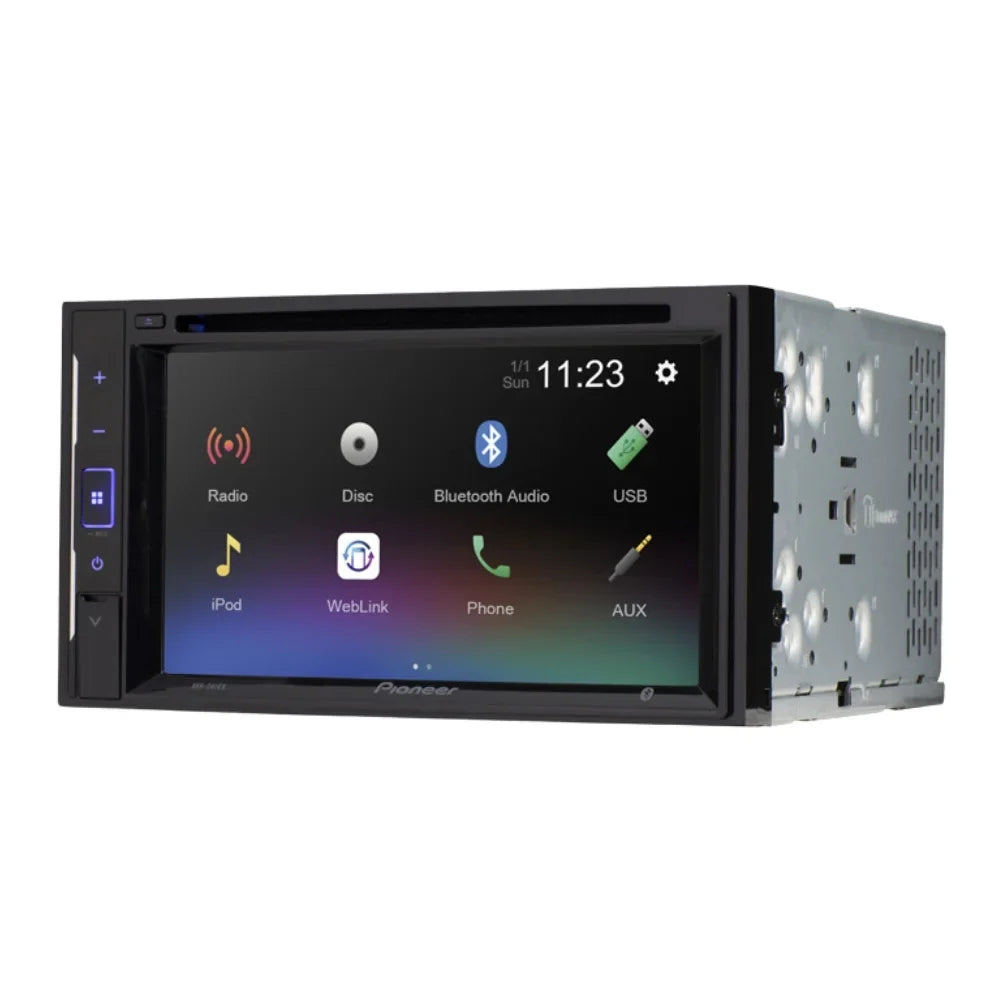 KIT771 Bundle with Pioneer Multimedia DVD Car Stereo and Installation Kit - for 1990-1992 Cadillac Fleetwood Brougham / Bluetooth DVD Touchscreen Radio - Backup Camera, 2 Din Dash Kit
