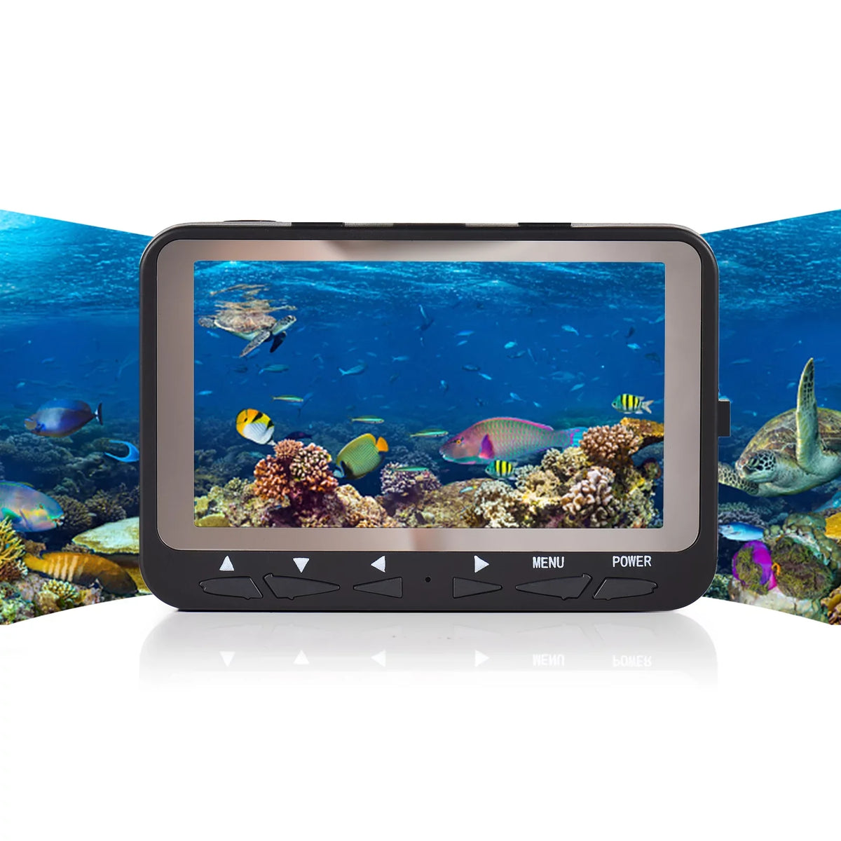 Dcenta 15M/30M 1200TVL Underwater Fishing Camera Fish Finder 4.3'' LCD  8PCS IR LED Night Vision Camera for Ice ship Fishing