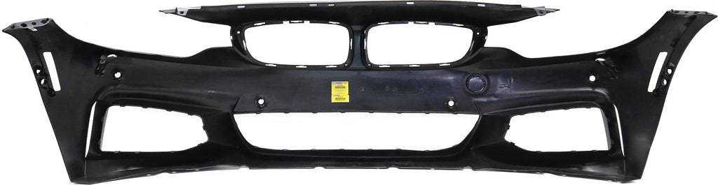 Front BUMPER shield appropriate For  4-SERIES 2014-2018 Primed with M Sport Line with HLW PDC Sensor Holes/IPAS/Cam Conv/Coupe/HB - CAPA
