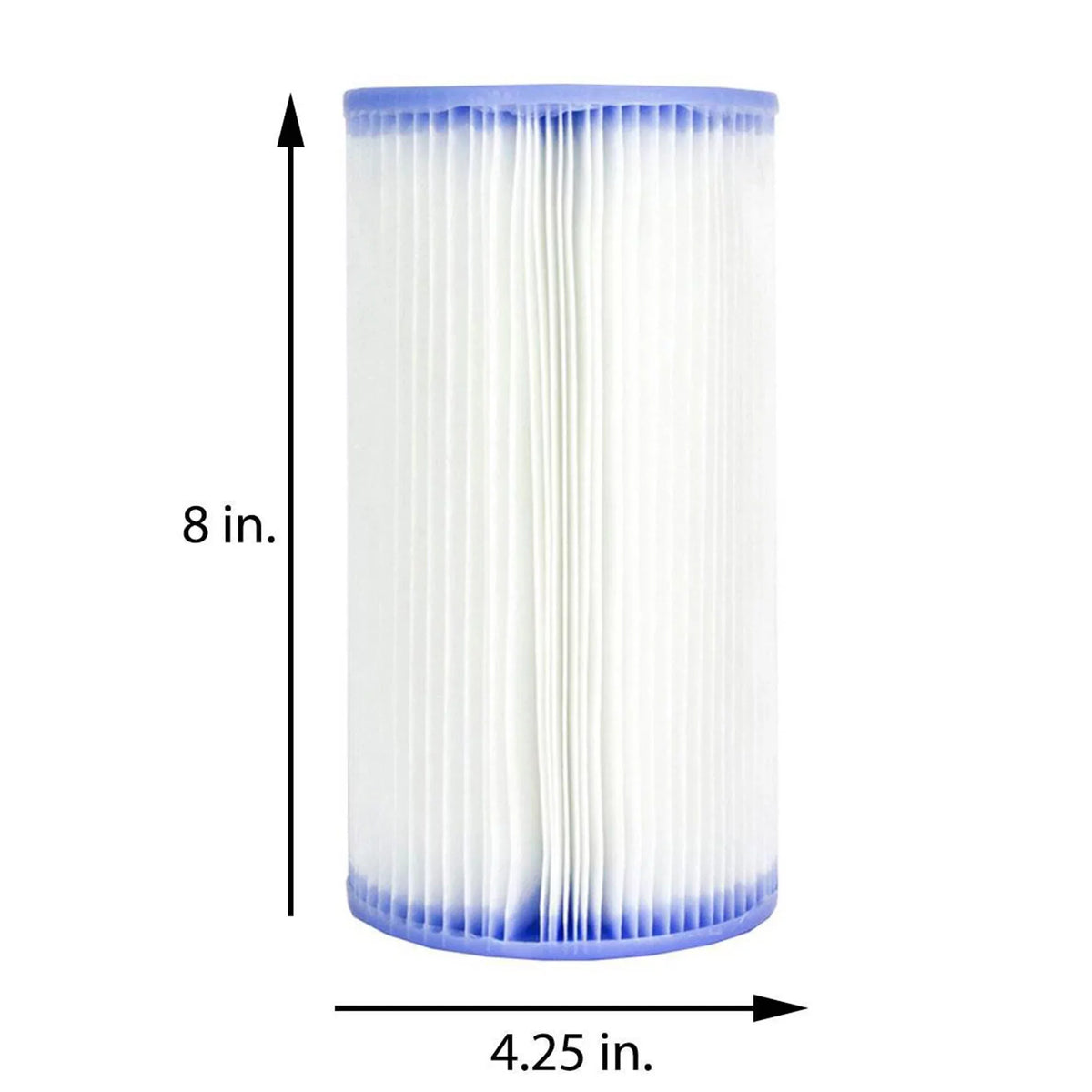 Intex 18' x 48" Inflatable Outdoor Pool Set with Filter Cartridges (6 Pack)