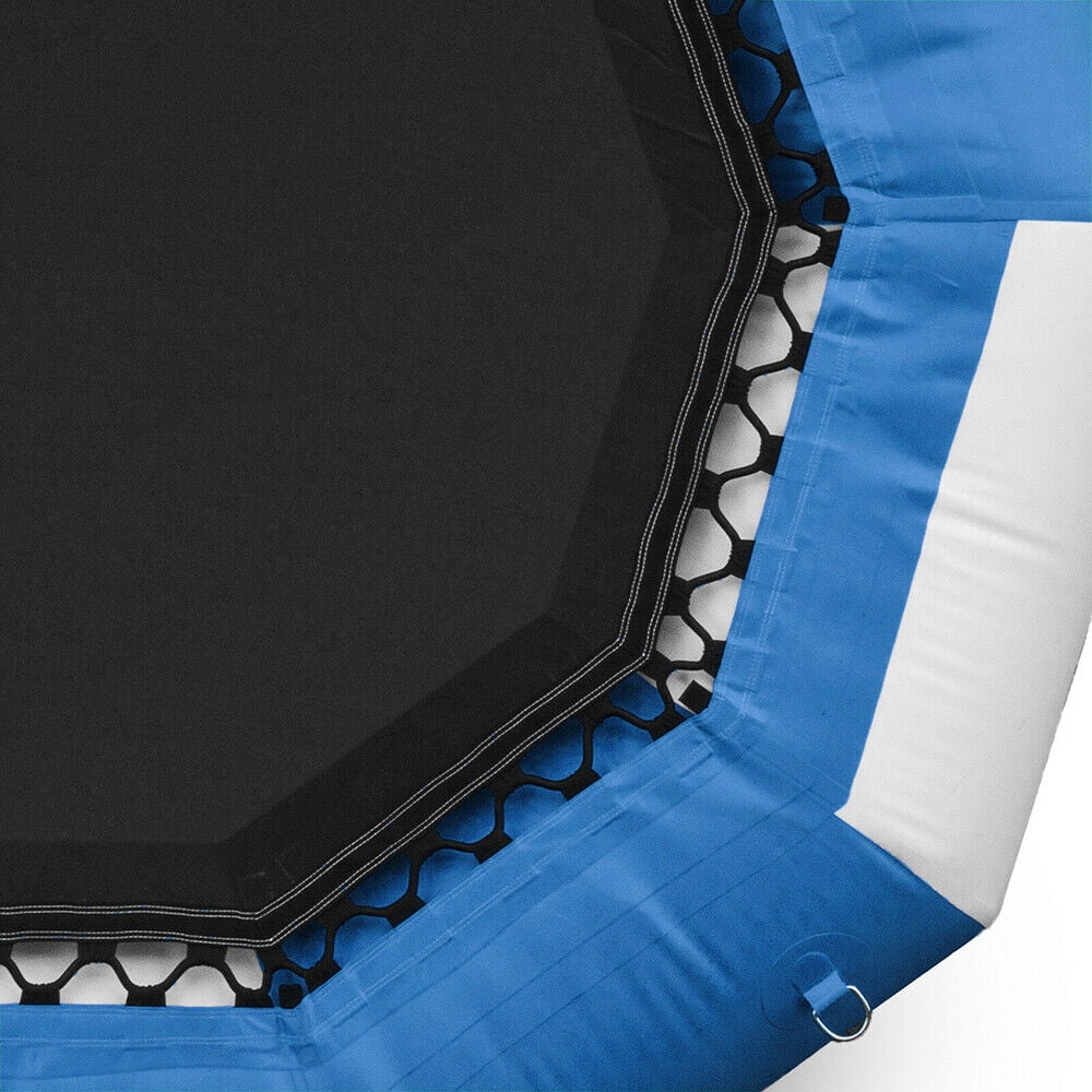 DENEST 17-ft Inflatable liquid Trampoline Swimming Pool Lake Bounce Floating Island moisture Sport Blue Max Capacity 400kg/ 880lbs