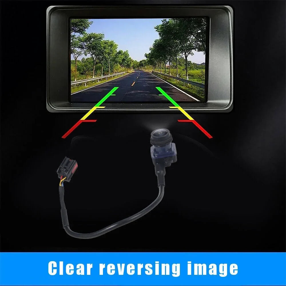 JLLOM Rear View Camera 68417057AA - Improve Your Visibility - suitable with RAM PROMASTER 1500 2500 3500 (2018-2021)