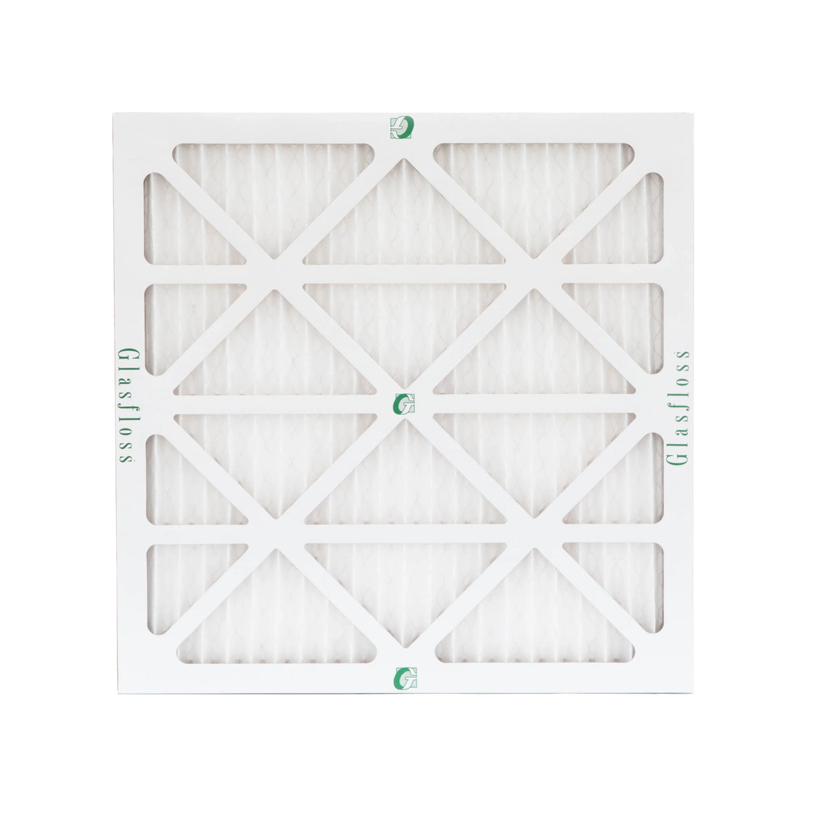 Actual Size: 11-1/2 x 11-1/2 x 7/8. 12 Pack of 12x12x1 MERV 13 Pleated Air Filters by Glasfloss