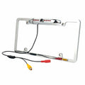 FOR KENWOOD KVT-7012BT high-grade NIGHT VISION COLOR REAR VIEW CAMERA CHROME FRAME
