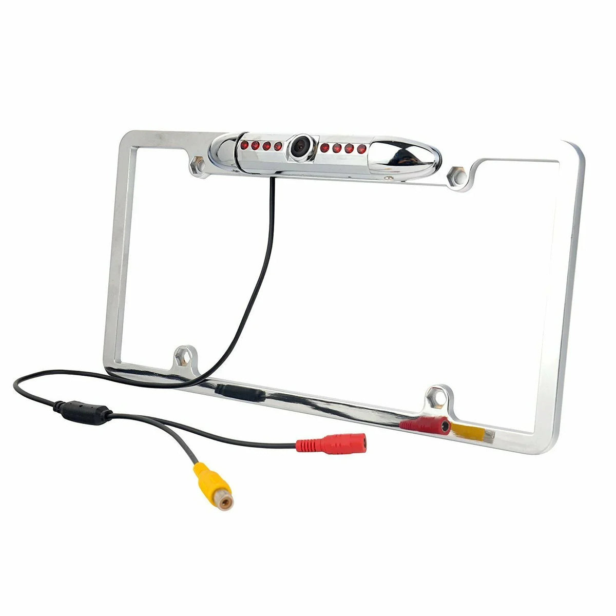 FOR KENWOOD KVT-7012BT high-grade NIGHT VISION COLOR REAR VIEW CAMERA CHROME FRAME
