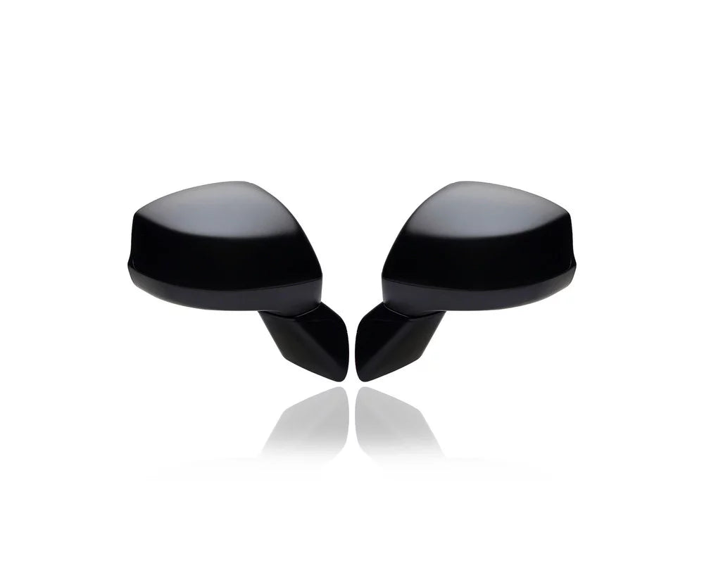 Door Mirror - matching/Replacement for '12-12 Honda Civic Sedan/Coupe-DX - Manual Without Side View Camera, Textured - Pair, Left Driver + Right Passenger Set - 76208TR0A11, 76258TR3A11
