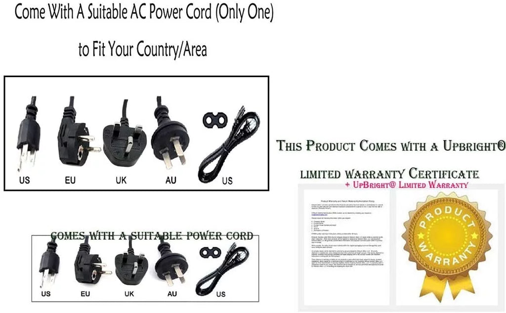 UPBRIGHT NEW 5V Adapter For  Model: IdeaPad 100s 100S-11IBY 100S-111BY YD0029S3 YDN0B5916006 11.6in Notebook/Laptop 5VDC Power Supply Cord Battery Charger