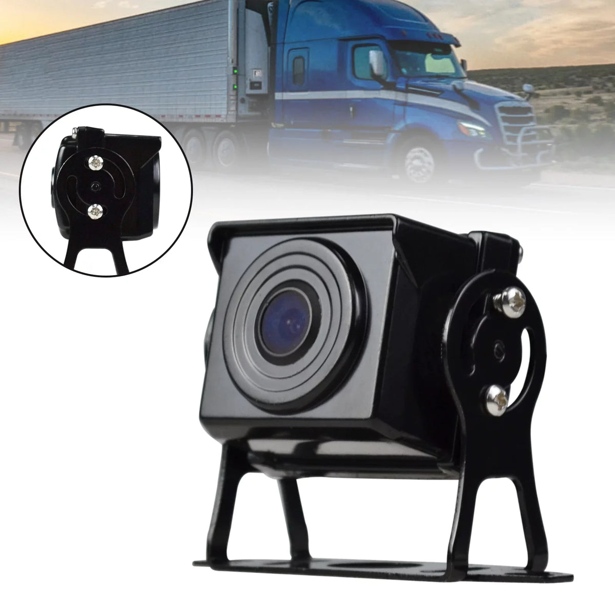 Waterproof Night Vision Rear View Reverse Backup Camera For 12V 24V Bus Truck RV