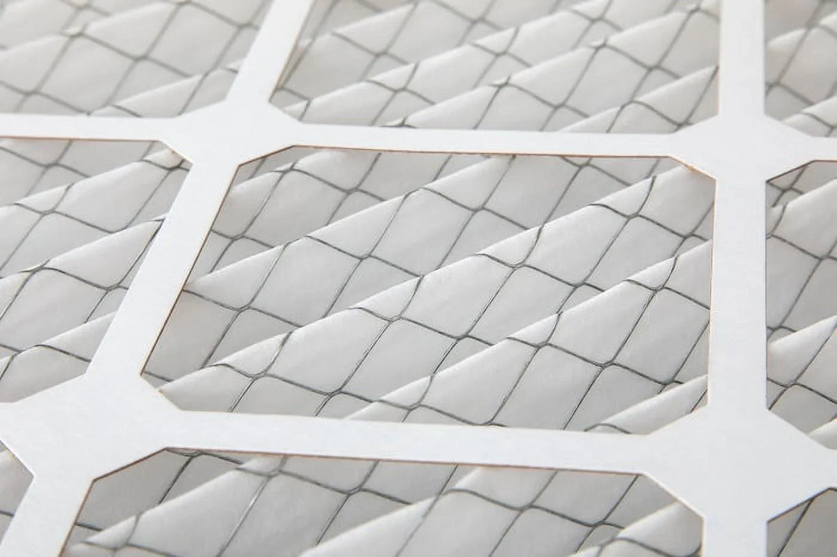 Actual Size: 15-1/2 x 19-1/2 x 7/8. 6 Pack of 16x20x1 MERV 13 Pleated Air Filters by Glasfloss