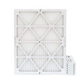 Actual Size: 15-1/2 x 19-1/2 x 7/8. 6 Pack of 16x20x1 MERV 13 Pleated Air Filters by Glasfloss