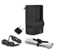 Lumix DMC-FZ45 Off Camera 'Intelligent' Rapid Charger + Nwv Direct Microfiber Cleaning Cloth.