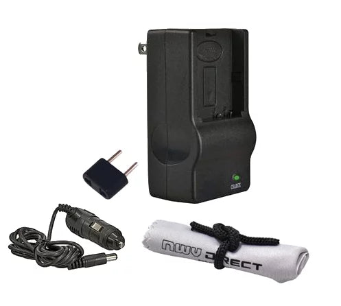 Lumix DMC-FZ45 Off Camera 'Intelligent' Rapid Charger + Nwv Direct Microfiber Cleaning Cloth.