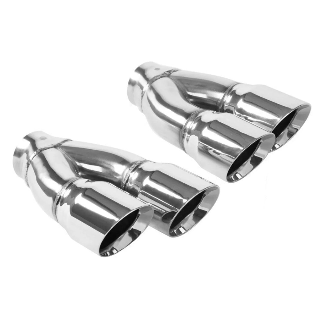 MagnaFlow 2-1/4 Inch Inlet Round Exhaust Tip Set