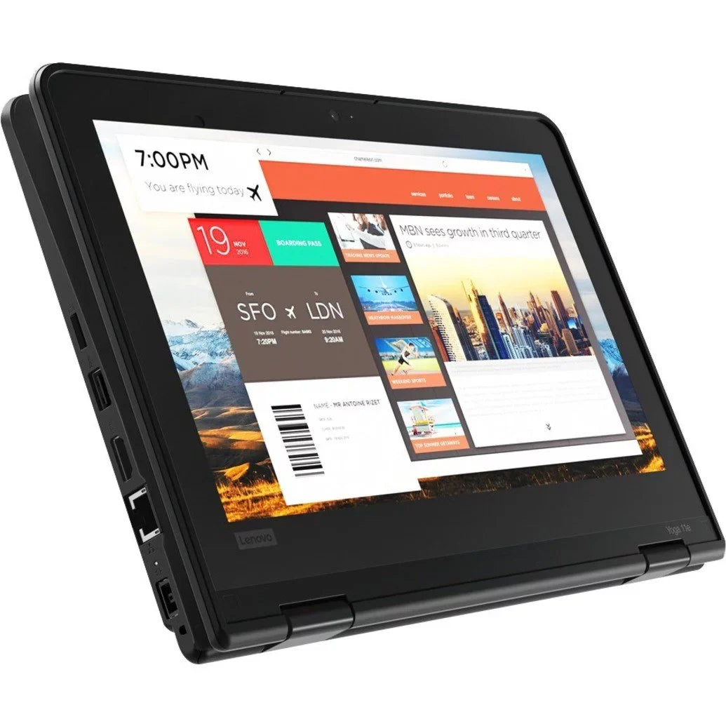 ThinkPad Yoga 11E 2-in-1 HD Touchscreen Laptop PC,  Celeron N4120 Processor, 4GB RAM, 128GB SSD, Webcam,Stereo Speakers, USB-C, HDMI, WiFi, Windows 10 Pro, Mazepoly Accessories