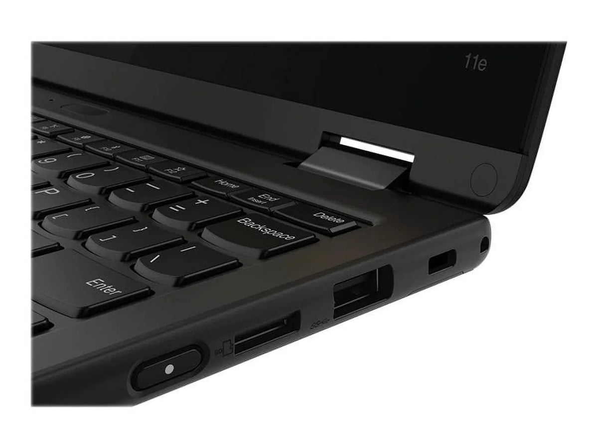ThinkPad 11e Yoga Gen 6 20SF - Flip design -  Core m3 8100Y / 1.1 GHz - Win 10 Pro 64-bit - UHD Graphics 615 - 4 GB RAM - 256 GB SSD NVMe - 11.6" IPS touchscreen 1366 x 768 (HD) - Wi-Fi 5 - black - kbd: US