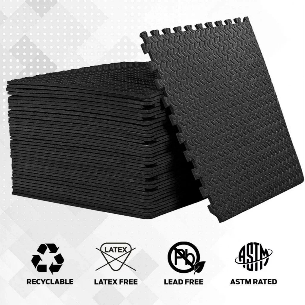 Flooring Puzzle Exercise Mat with High premium EVA Foam Interlocking Tiles