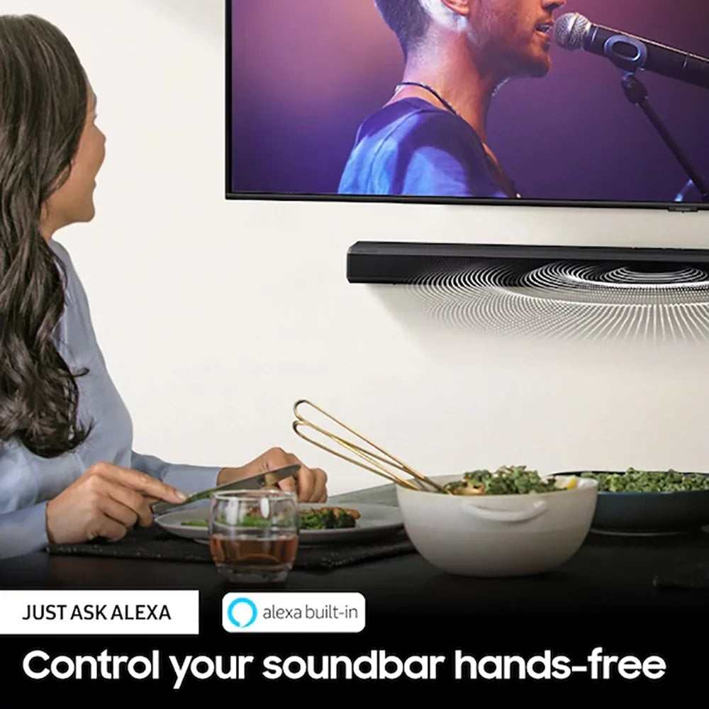 HW-Q900A 7.1.2ch Soundbar w/ Dolby Atmos / DTS:X (2021) HW-Q900A/ZA with Wireless Active Subwoofer Bundle with Extended Protection Plan + 2x Deco Gear HDMI Cables + Streaming Software Kit