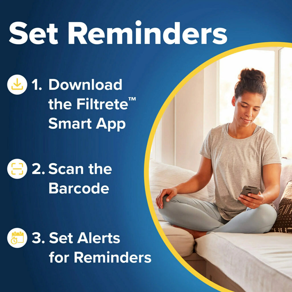 Filtrete 12x12x1 Air Filter, MPR 800 MERV 10, Micro Particle Reduction, 4 Filters