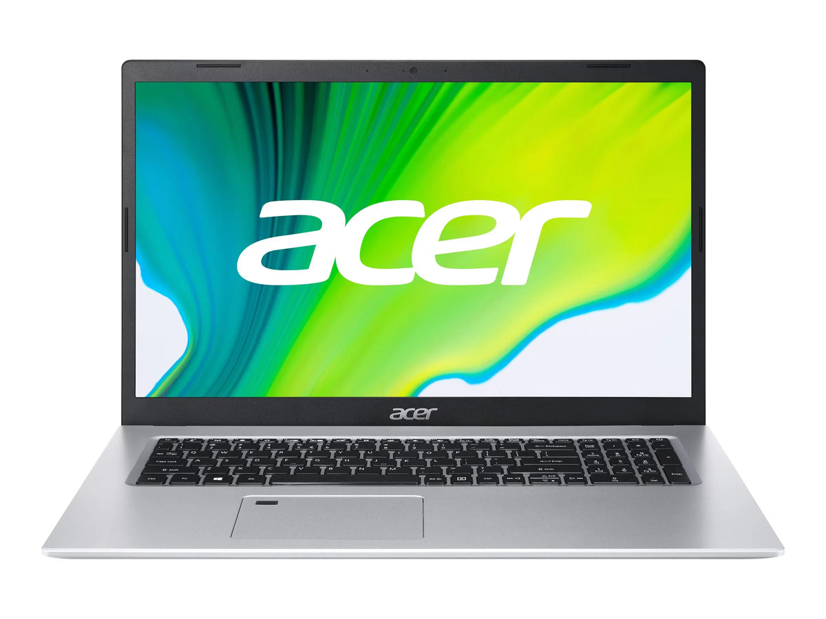 Aspire 5 A517-52-59SV -  Core i5 - 1135G7 - Win 10 Home 64-bit -  Iris Xe Graphics - 8 GB RAM - 512 GB SSD QLC - 17.3" IPS 1920 x 1080 (Full HD) - Wi-Fi 6 - pure silver - kbd: US Intl