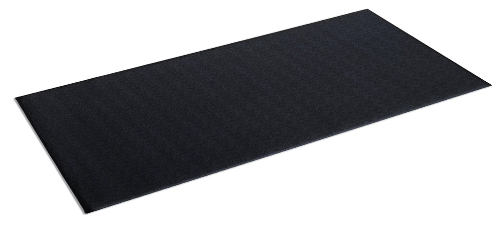 x 102 In.. SuperMats - Treadmill Mat - Heavy Duty high-grade Home/Light Commercial Super Dense Foam Vinyl - Fitness Equipment Mat, Black, 36 In