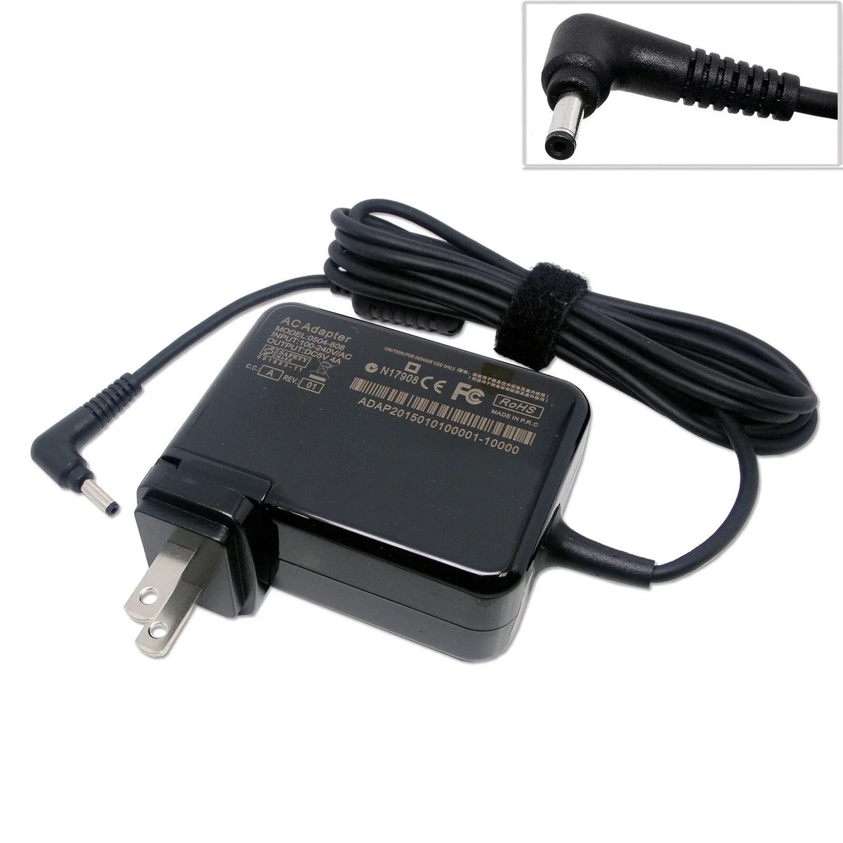 5V 4A AC Adapter Charger For  Ideapad 100S 11.6" 80R200BWUS, 80R2001FUS