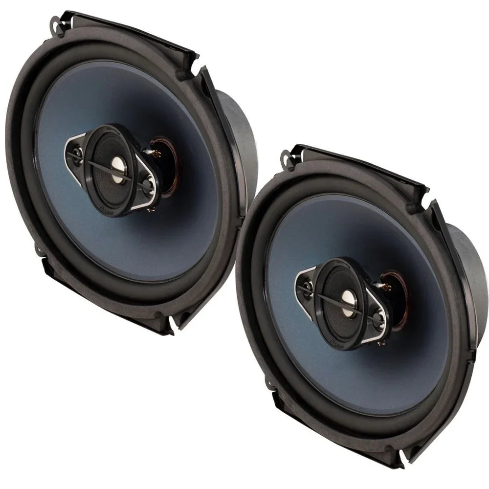 Pioneer TS-A683R 4 Way 350 Watt Max Power Coaxial Vehicle Speakers Pack of 2