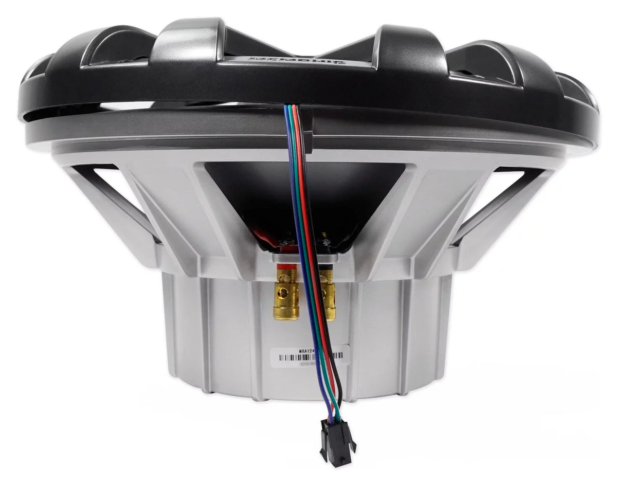 Memphis Audio MXA1244 12" 500 Watt LED Dual 4-Ohm Marine Subwoofer vessel Sub