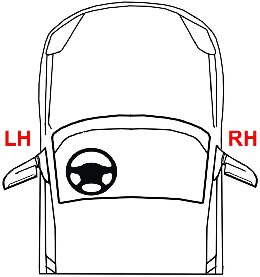 Mirror suitable With 2007-2012 Nissan Sentra Right Passenger Side Paintable Kool-Vue