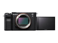 a7C ILCE-7C - Digital camera - mirrorless - 24.2 MP - Full Frame - 4K / 30 fps - body only - Wireless LAN, NFC, Bluetooth - black