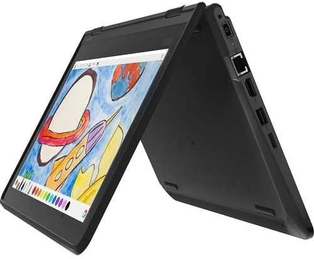 ThinkPad Yoga 11E 2-in-1 HD Touchscreen Laptop PC,  Celeron N4120 Processor, 4GB RAM, 128GB SSD, Webcam,Stereo Speakers, USB-C, HDMI, WiFi, Windows 10 Pro, Mazepoly Accessories