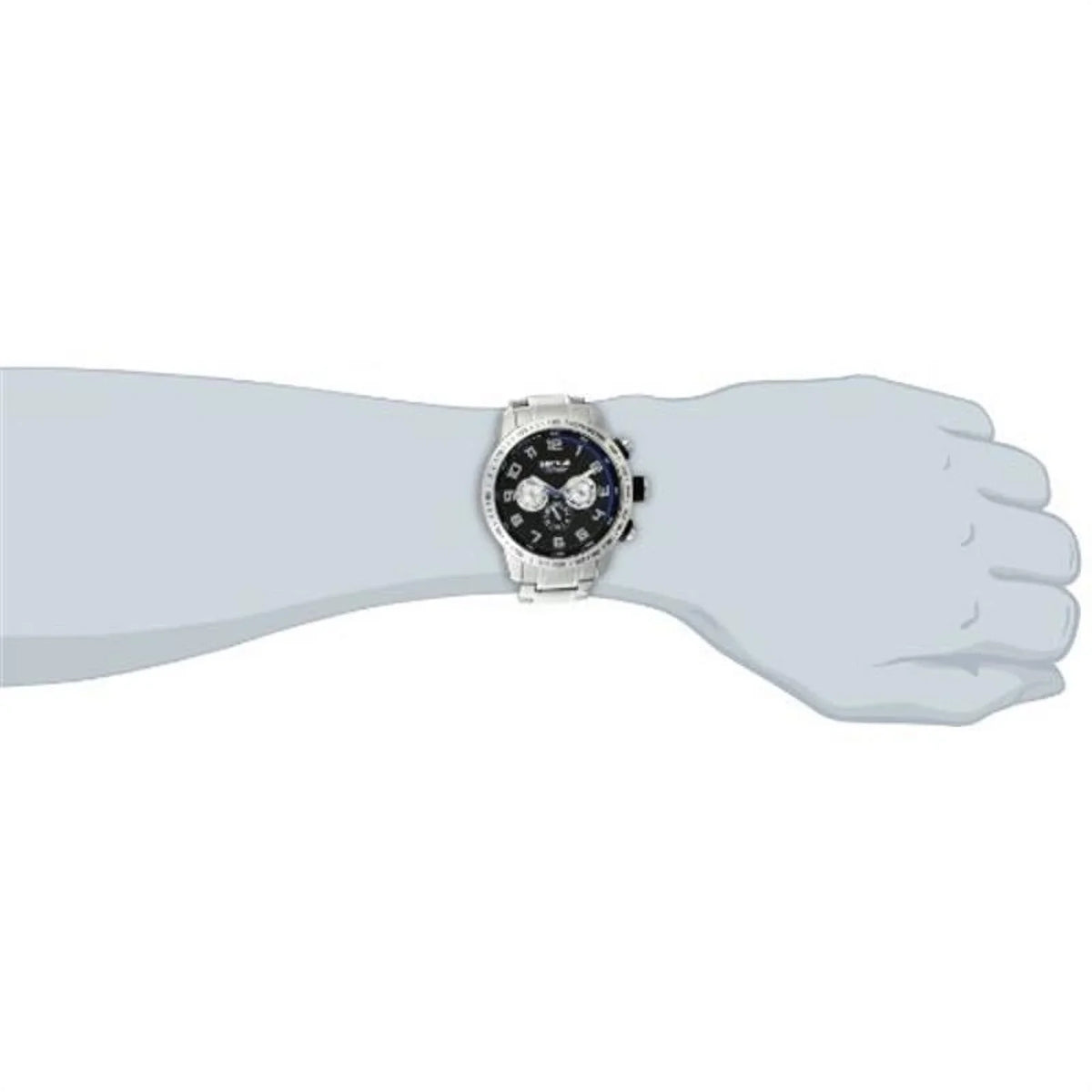 Sector Men's R3253575002 Racing Analog Stainless Steel Watch with Triple-Link Bracelet