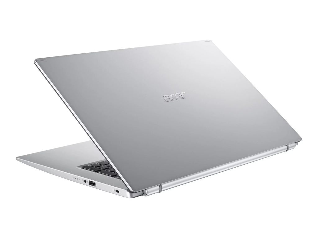 Aspire 5 A517-52-59SV -  Core i5 - 1135G7 - Win 10 Home 64-bit -  Iris Xe Graphics - 8 GB RAM - 512 GB SSD QLC - 17.3" IPS 1920 x 1080 (Full HD) - Wi-Fi 6 - pure silver - kbd: US Intl