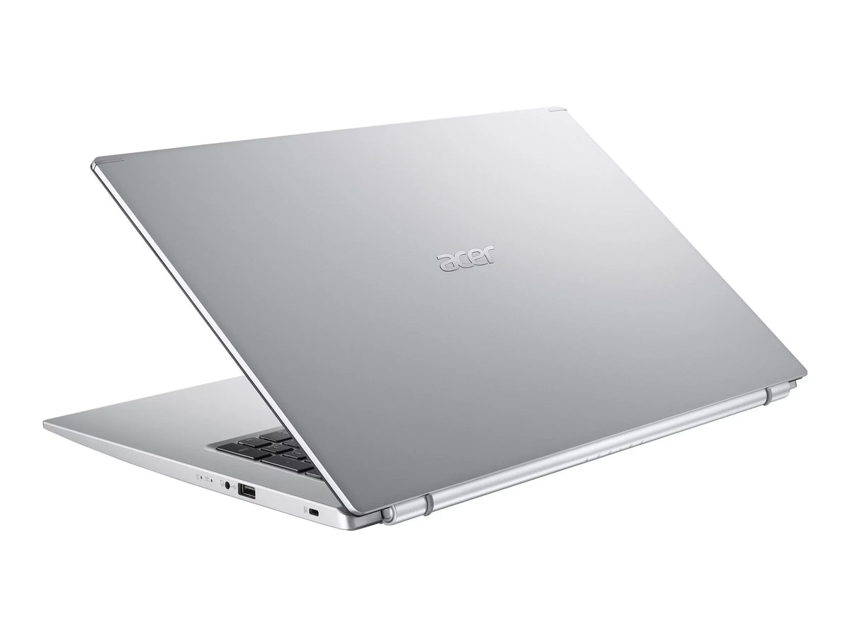 Aspire 5 A517-52-59SV -  Core i5 - 1135G7 - Win 10 Home 64-bit -  Iris Xe Graphics - 8 GB RAM - 512 GB SSD QLC - 17.3" IPS 1920 x 1080 (Full HD) - Wi-Fi 6 - pure silver - kbd: US Intl
