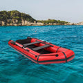 Campingsurvivals 10ft PVC Inflatable Fishing Assault craft Red