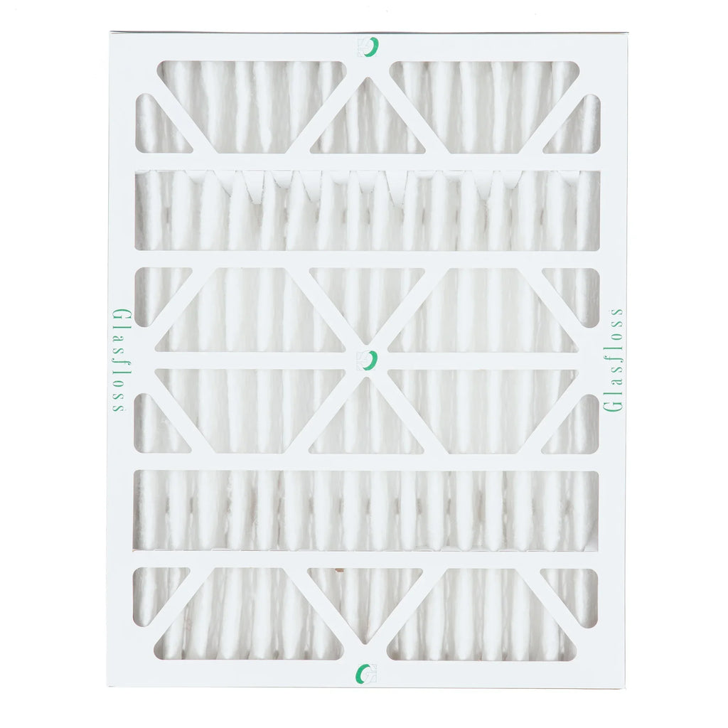 Actual Size: 15-1/2 x 19-1/2 x 3-3/4. 6 Pack of 16x20x4 MERV 13 Pleated 4" Inch Air Filters by Glasfloss