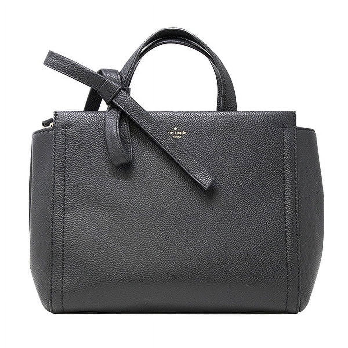 Kate Spade (Wkru5161) Cordelia Lowell Lane Black Leather Bag Handbag