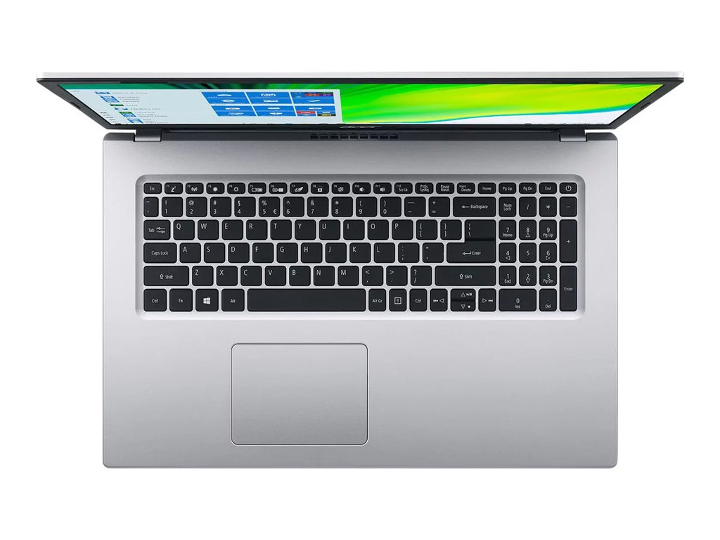 Aspire 5 A517-52-59SV -  Core i5 - 1135G7 - Win 10 Home 64-bit -  Iris Xe Graphics - 8 GB RAM - 512 GB SSD QLC - 17.3" IPS 1920 x 1080 (Full HD) - Wi-Fi 6 - pure silver - kbd: US Intl